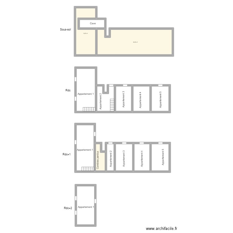 JEAN Fabien. Plan de 0 pièce et 0 m2