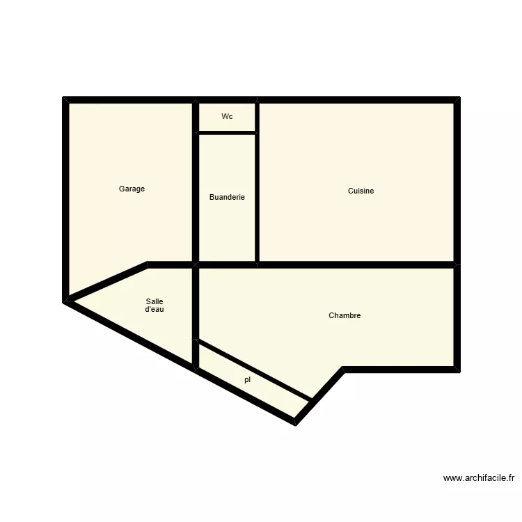 Coulais fontenay. Plan de 
