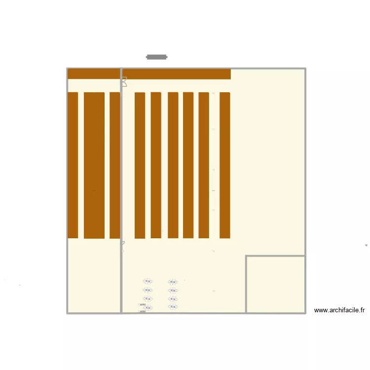 Les milles base. Plan de 2 et 3973 m² Les milles base. Plan de 2 et 3973 m²