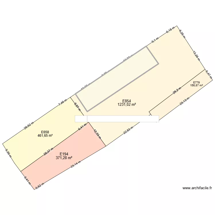 CADATRE MAISON. Plan de 