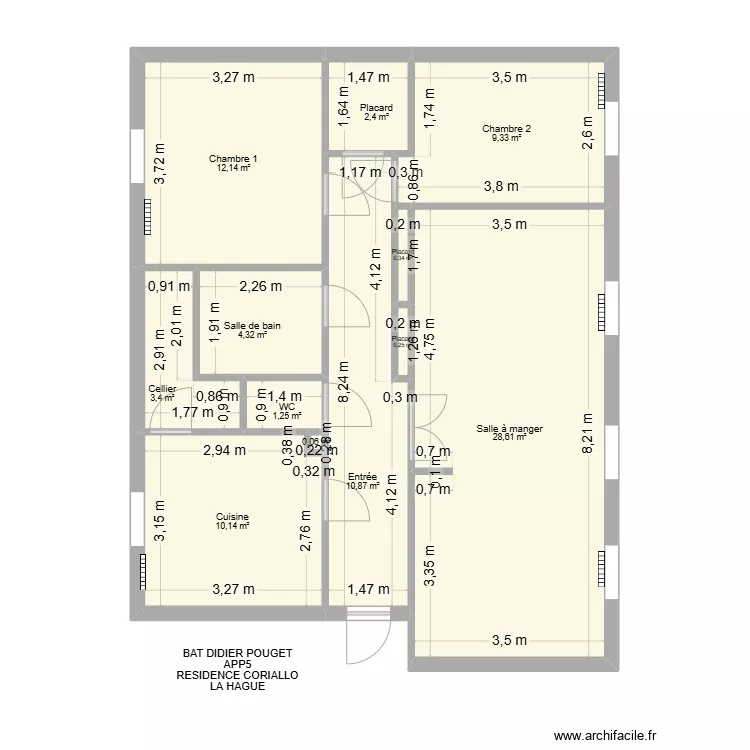 BAT DIDIER POUGET APP5. Plan de 