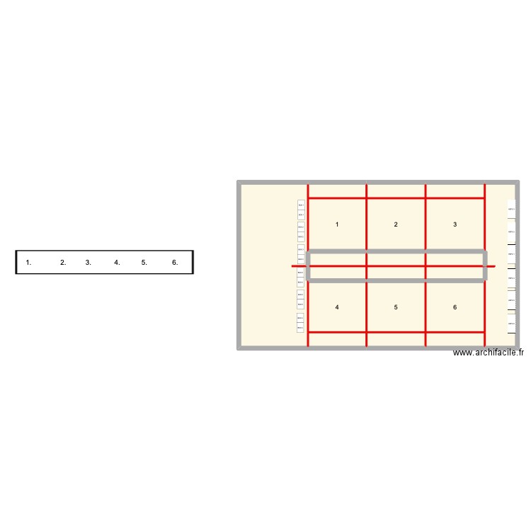 WINTERMINATOR EVENT 3. Plan de 20 pièces et 221 m2