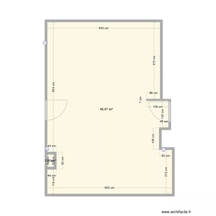 Appartement2. Plan de 
