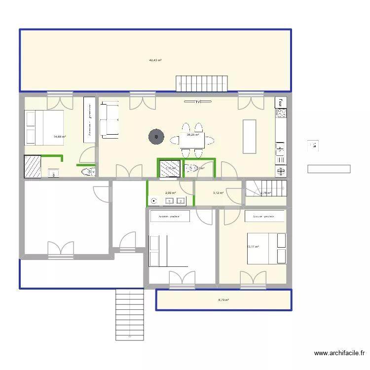 4 Av St Romao 1. Plan de 10 pièces et 125 m²