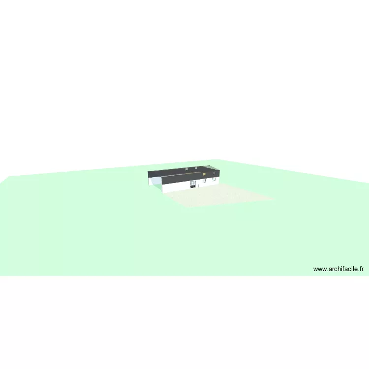 Batiment Vougy Chevaux4. Plan de 