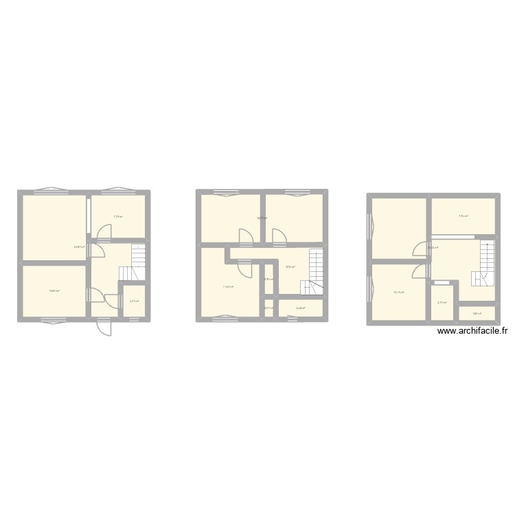 Maison. Plan de 0 pièce et 0 m2