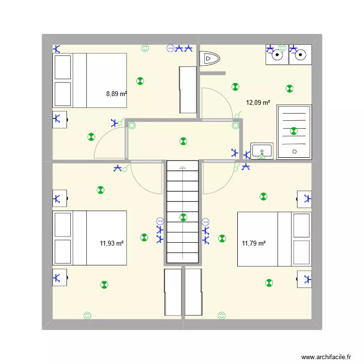 etage aurel. Plan de etage aurel. Plan de
