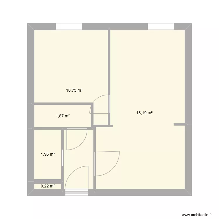 CHATEAUBRIAND. Plan de 5 Pièces et 33 m² CHATEAUBRIAND. Plan de 5 Pièces et 33 m²