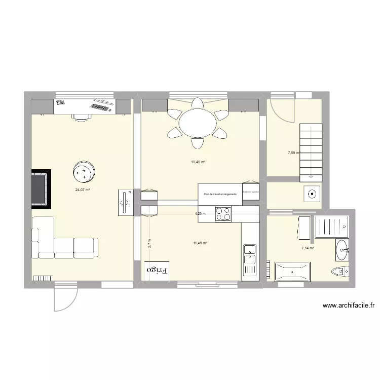 Zeen sàm et salon 3. Plan de Zeen sàm et salon 3. Plan de