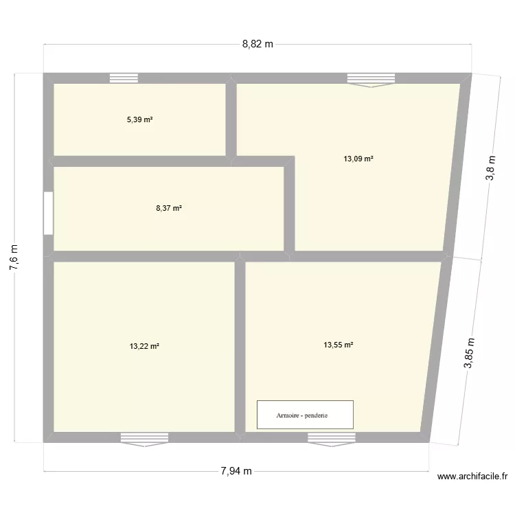 EXTENSION V1. Plan de 