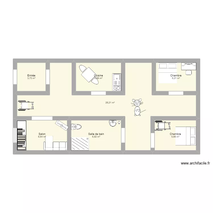 Traveaux d'informatique. Plan de 