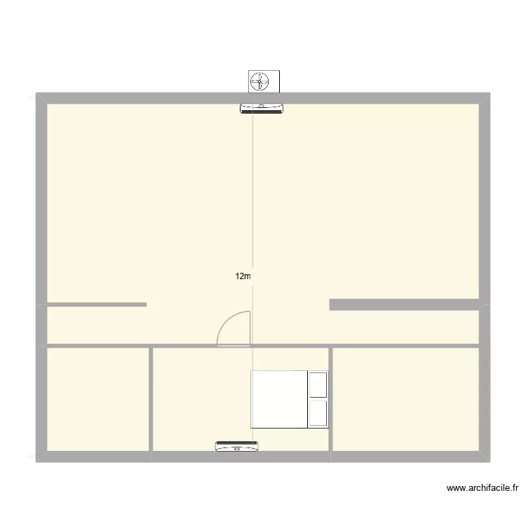 Clim nba. Plan de 4 et 86 m² Clim nba. Plan de 4 et 86 m²