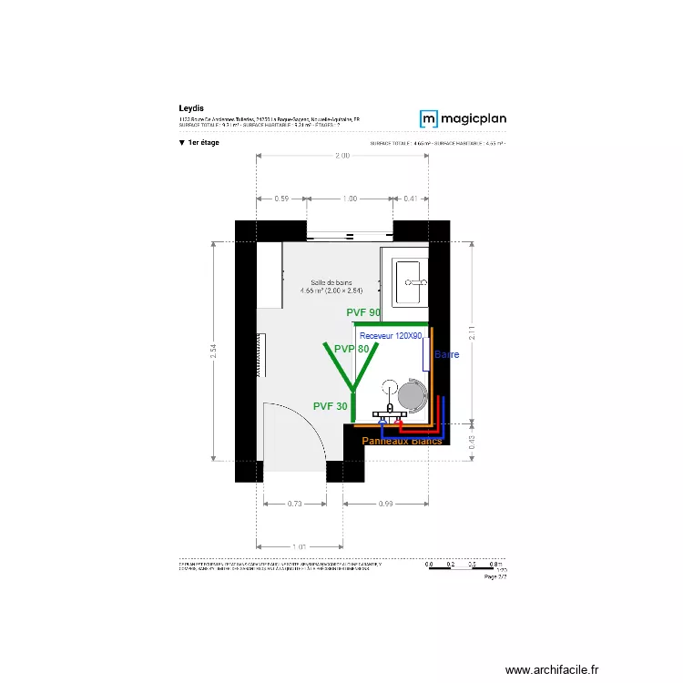 Plan Projet  Leydis. Plan de 