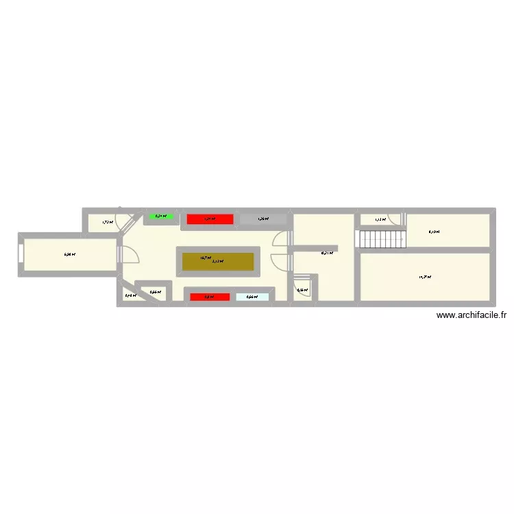 Plan de masse. Plan de 16 Pièces et 74 m² Plan de masse. Plan de 16 Pièces et 74 m²