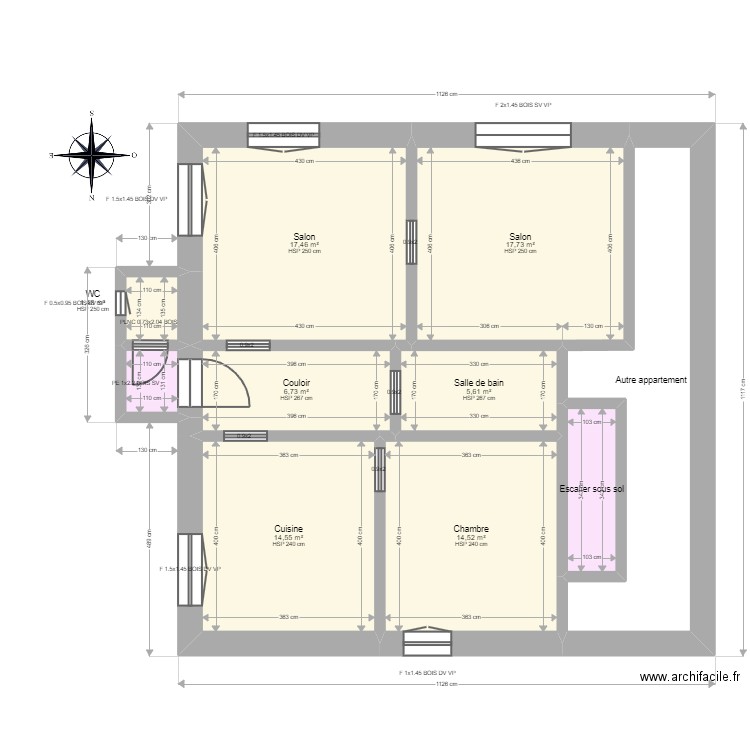 ML24006481 BOULAY. Plan de 10 pièces et 99 m2