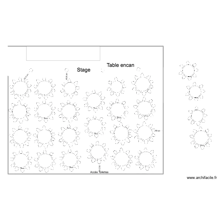plan salle ndl . Plan de 