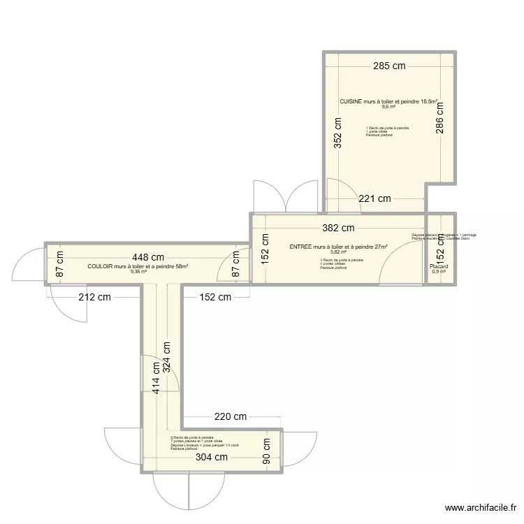 Plan M Gerbay. Plan de 