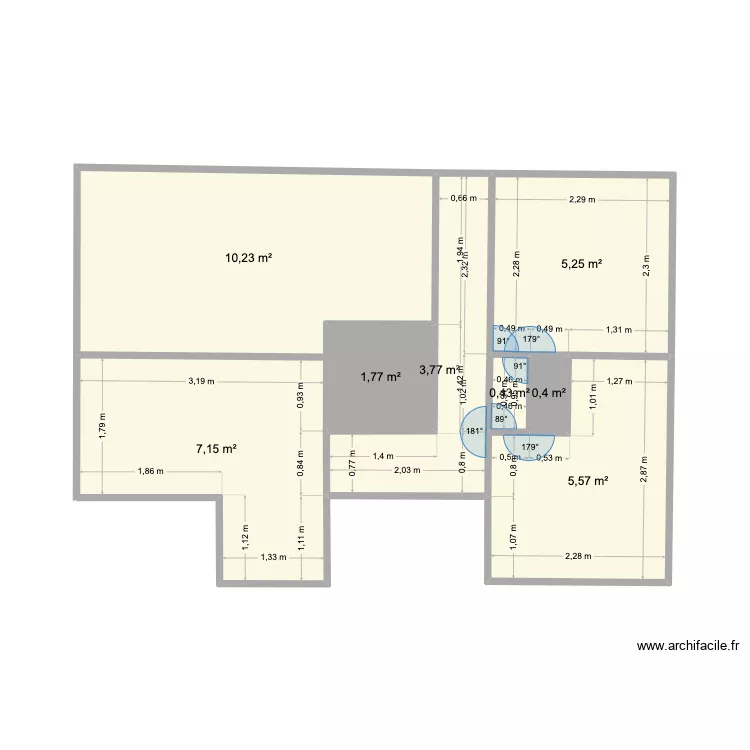 chaussass. Plan de 8 et 35 m² chaussass. Plan de 8 et 35 m²