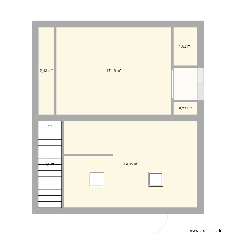 cannelle. Plan de 13 pièces et 114 m2