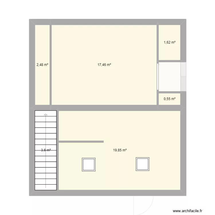 cannelle. Plan de 