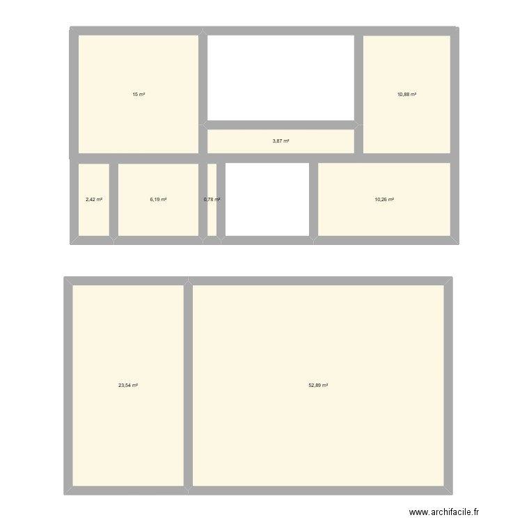 maison mesland. Plan de 9 pièces et 126 m2