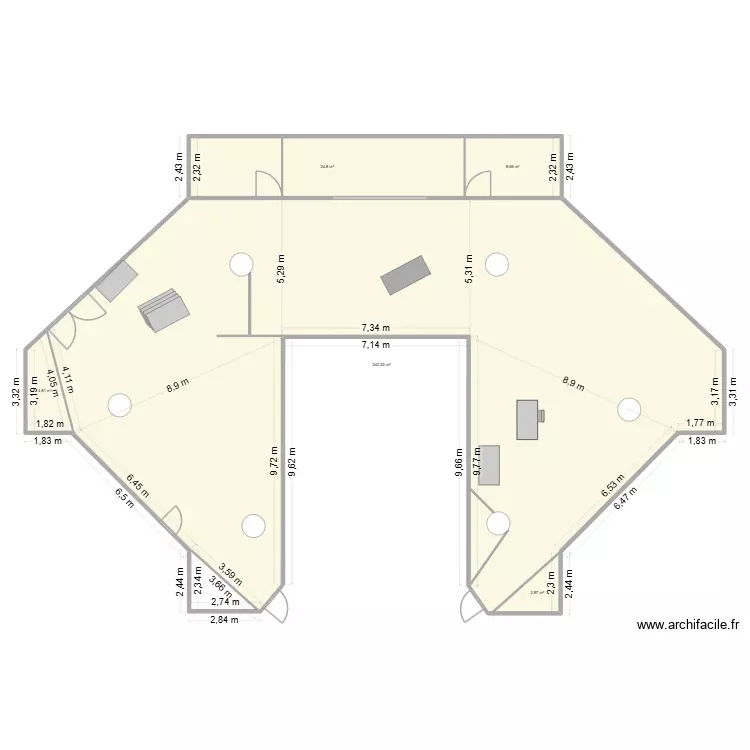 Plan. Plan de 5 Pièces et 281 m² Plan. Plan de 5 Pièces et 281 m²