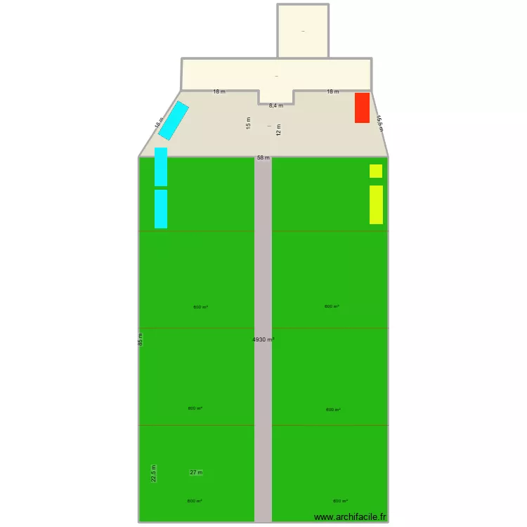 plan salon auto. Plan de 