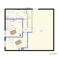 Etage maison famille sdb