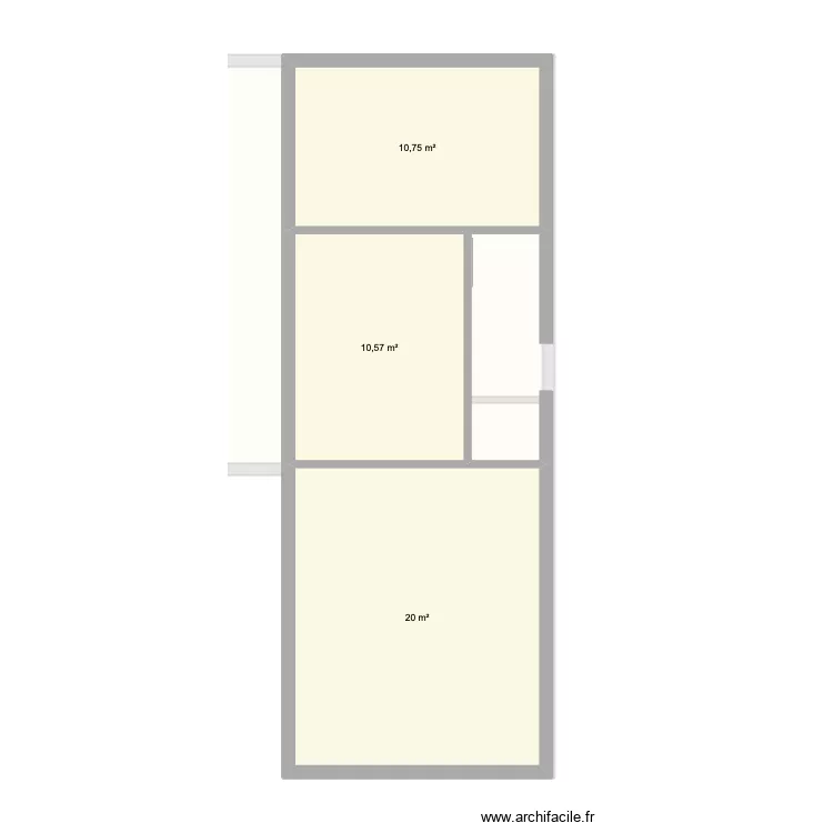 Maison Jottreau. Plan de 