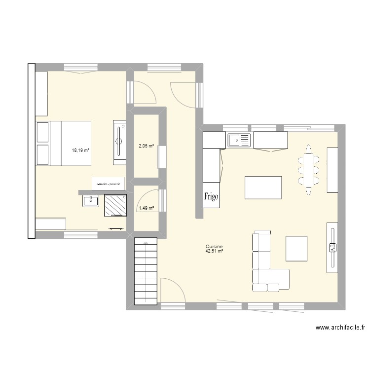 plan N3 maison didier olivia. Plan de 0 pièce et 0 m2
