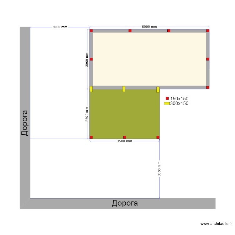 Сваи Щелкино. Plan de 0 pièce et 0 m2