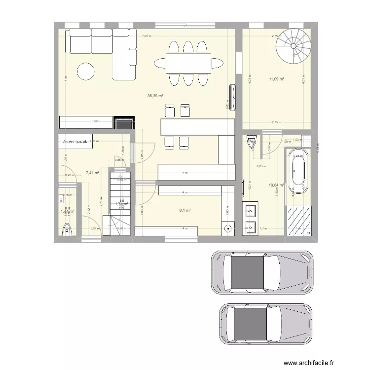 Plan saalede bain. Plan de Plan saalede bain. Plan de