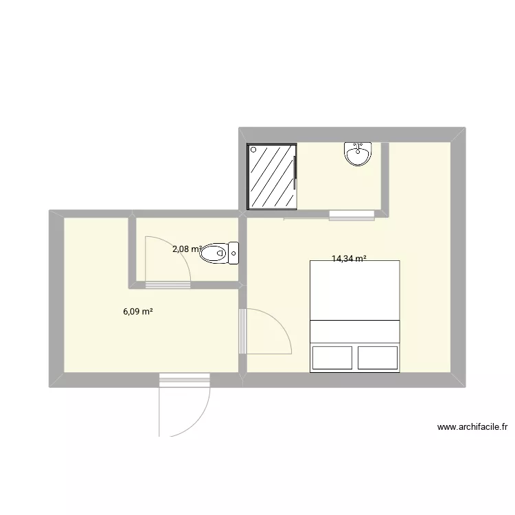 agrandissement. Plan de 