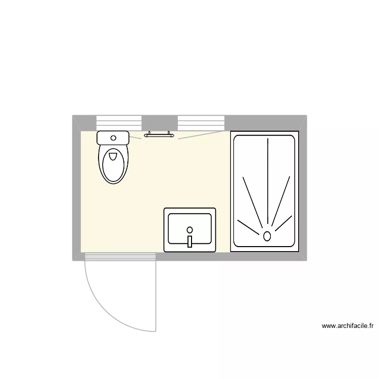 RY modifié. Plan de 1 et 5 m² RY modifié. Plan de 1 et 5 m²