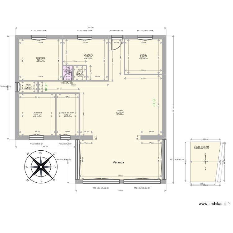 ML24015339 PRIEUR. Plan de 0 pièce et 0 m2