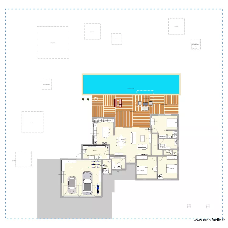 S&eacute;paration. Plan de 