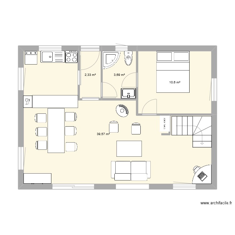 chaleau haut test-Carol. Plan de 0 pièce et 0 m2