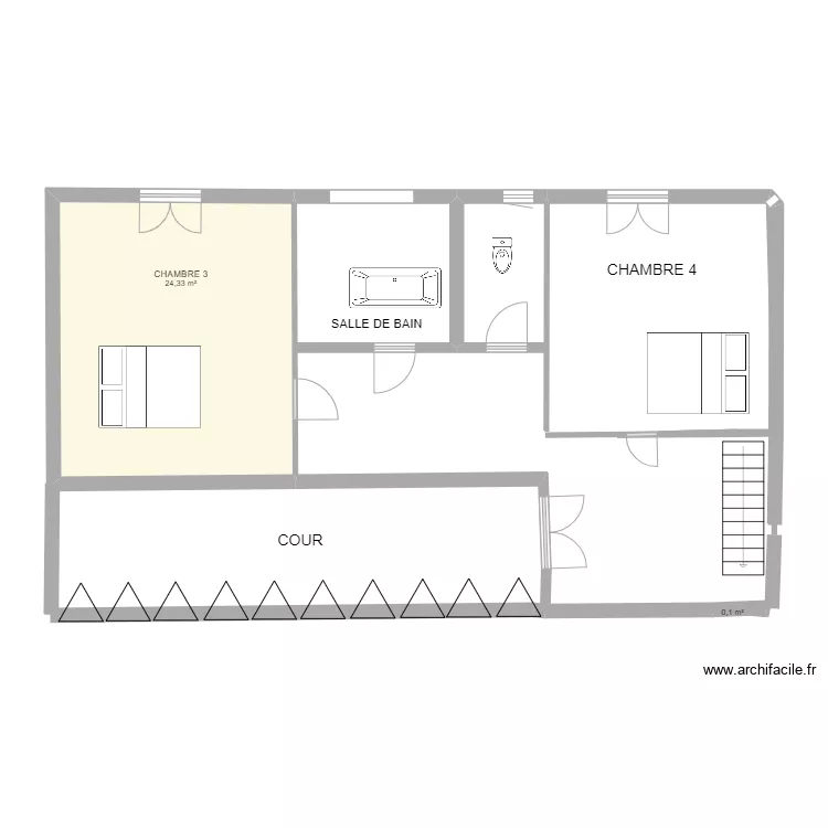 maison - 14m x 8m 2 etage" . Plan de maison - 14m x 8m 2 etage" . Plan de