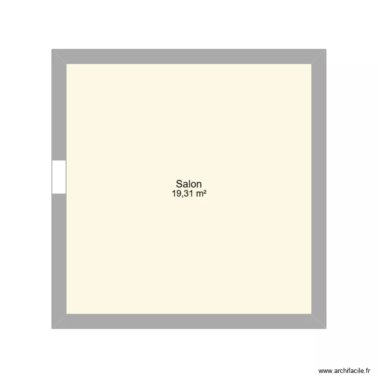 ESSAI. Plan de 1 et 19 m² ESSAI. Plan de 1 et 19 m²