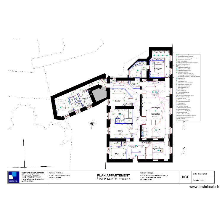 BERRUYER V10. Plan de 0 pièce et 0 m2