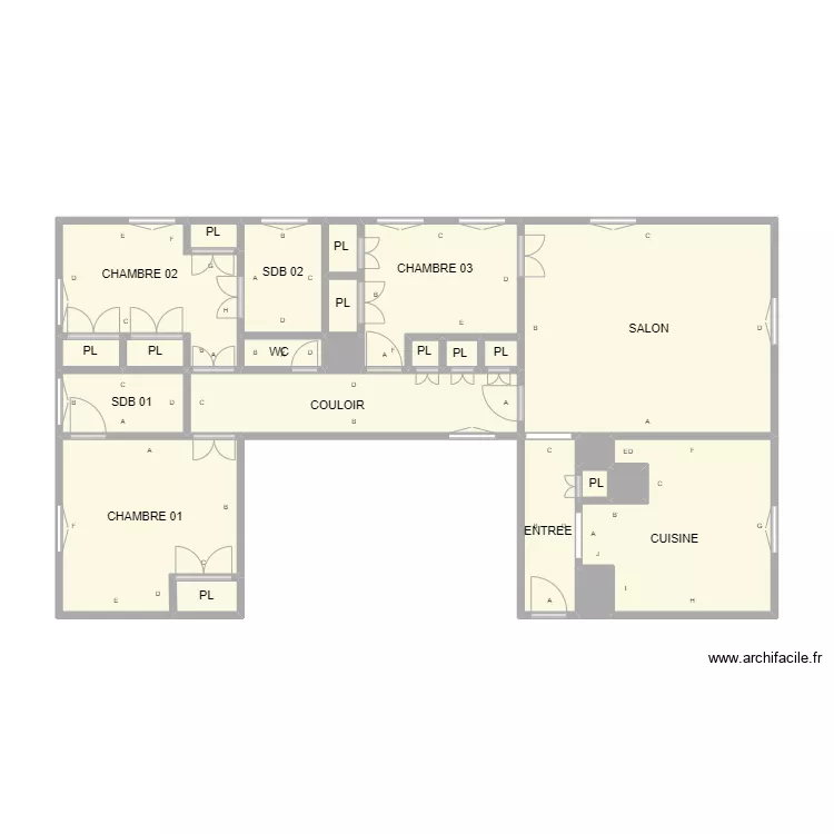 PLAN ARENE APPART . Plan de PLAN ARENE APPART . Plan de