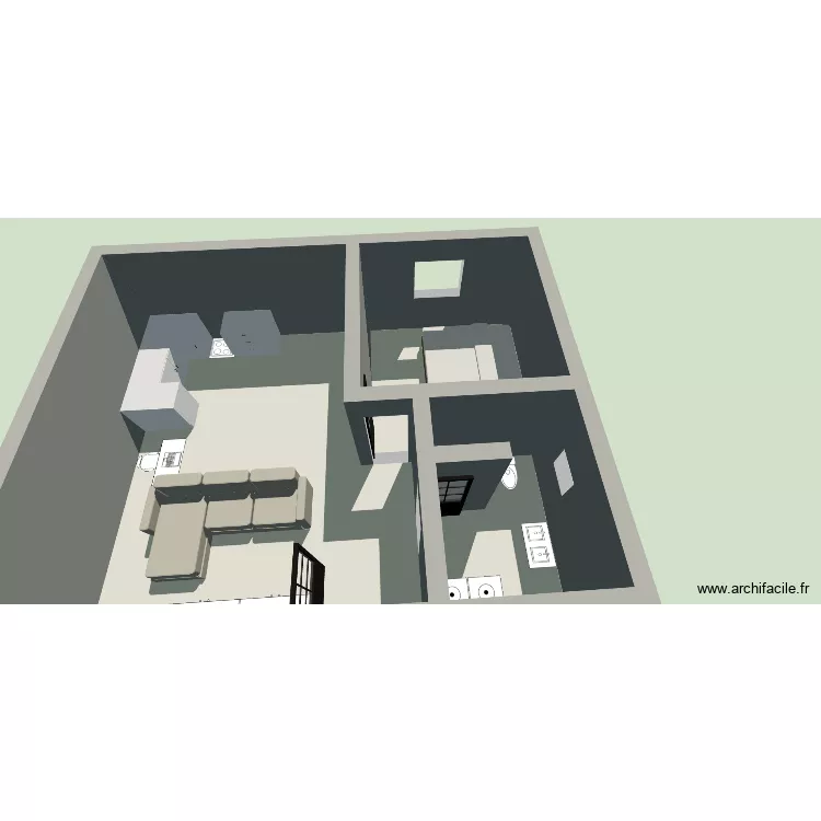 lenny. Plan de 3 Pièces et 47 m² lenny. Plan de 3 Pièces et 47 m²