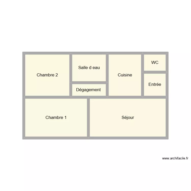 2503 GUIZIOU. Plan de 