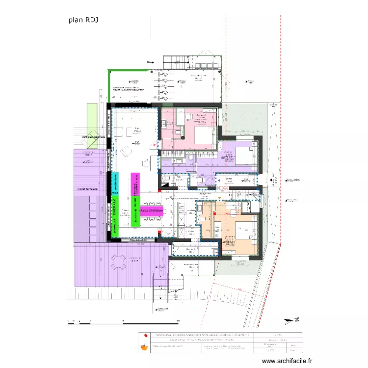 coloc 7 octobre. Plan de 