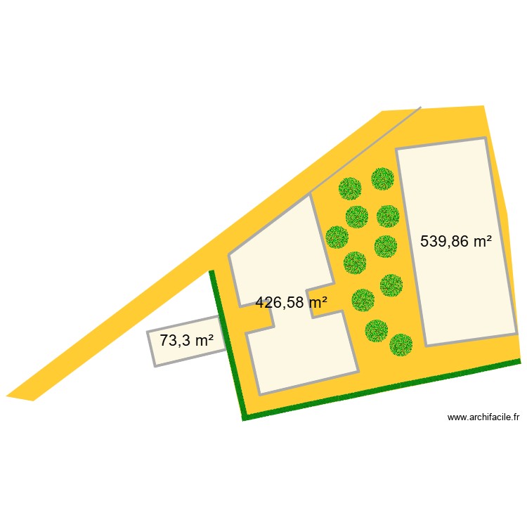 saint genis les olli&egrave;res. Plan de 0 pièce et 0 m2