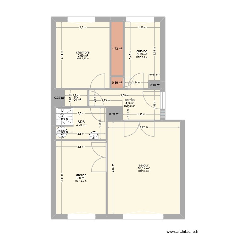 Mariotto Anthony. Plan de 0 pièce et 0 m2