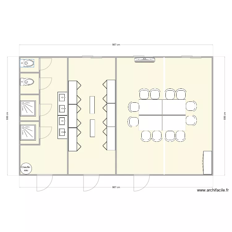 EGCS  CHANTIER CNETRALE DU TRICASTIN. Plan de 