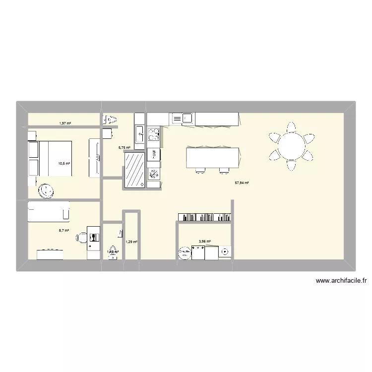 lot30mars26. Plan de 8  et 92 m²