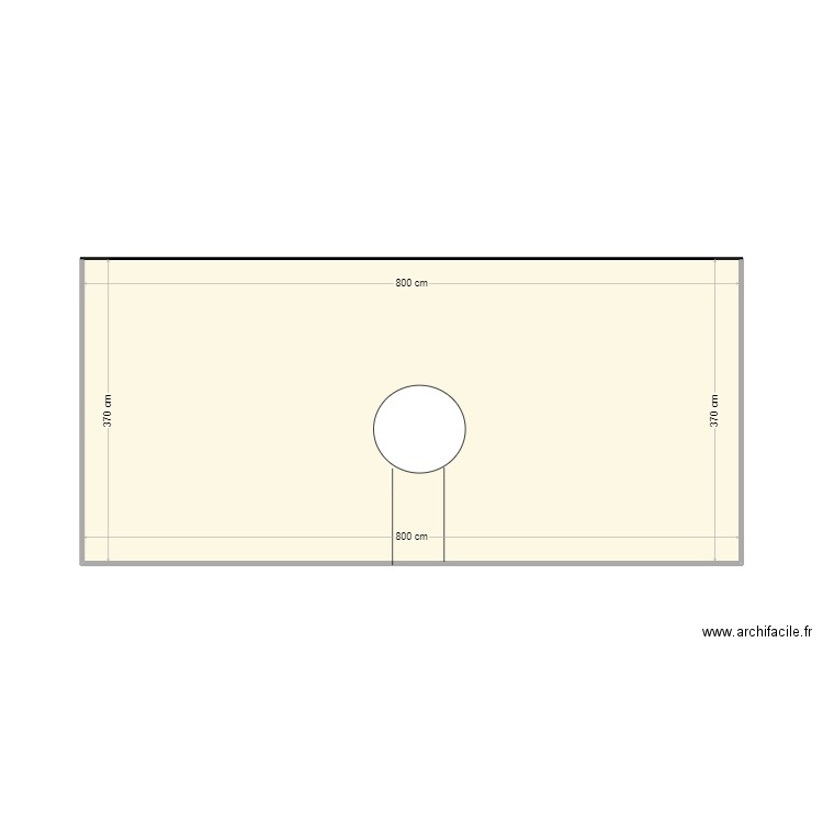 Courette Gilbert 12 WC 5ème gauche. Plan de 1 pièce et 30 m2