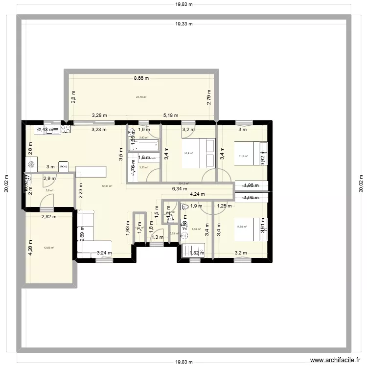 Maison Thérése. Plan de Maison Thérése. Plan de